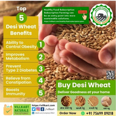 Fresh Chakki Desi Wheat Flour (Atta)