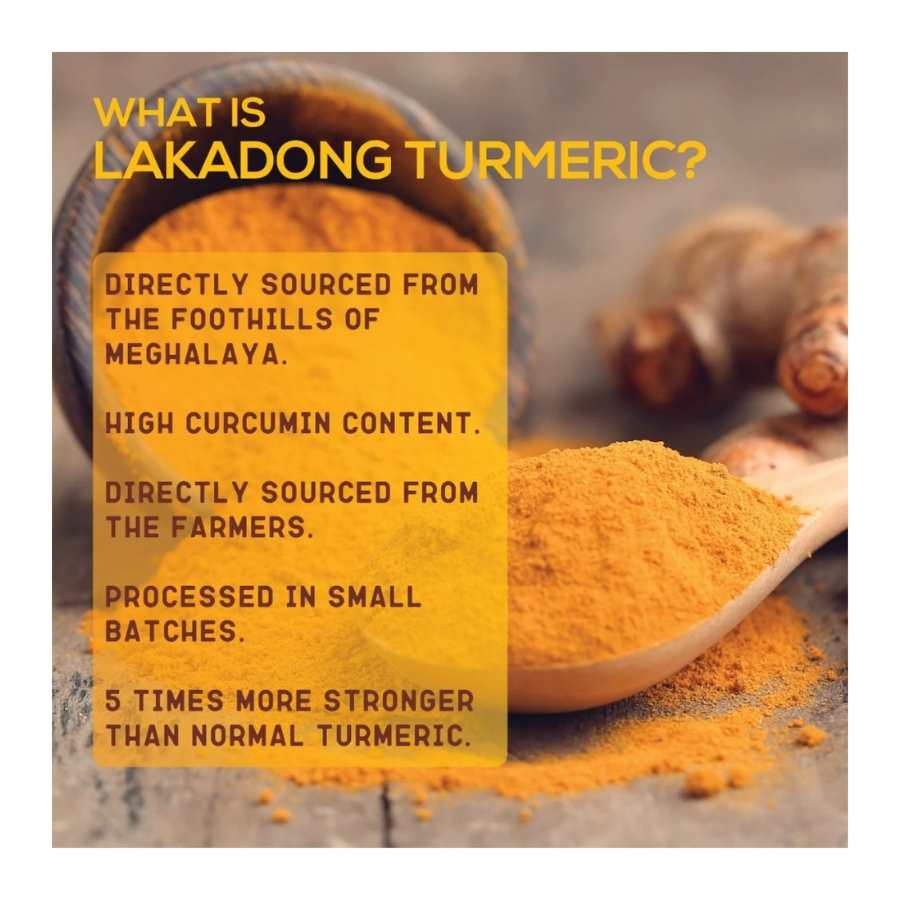 Lakadong Turmeric Powder (100gm)