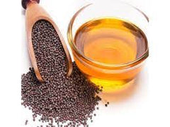 Wooden Cold-pressed black mustard Oil (1 Liter)