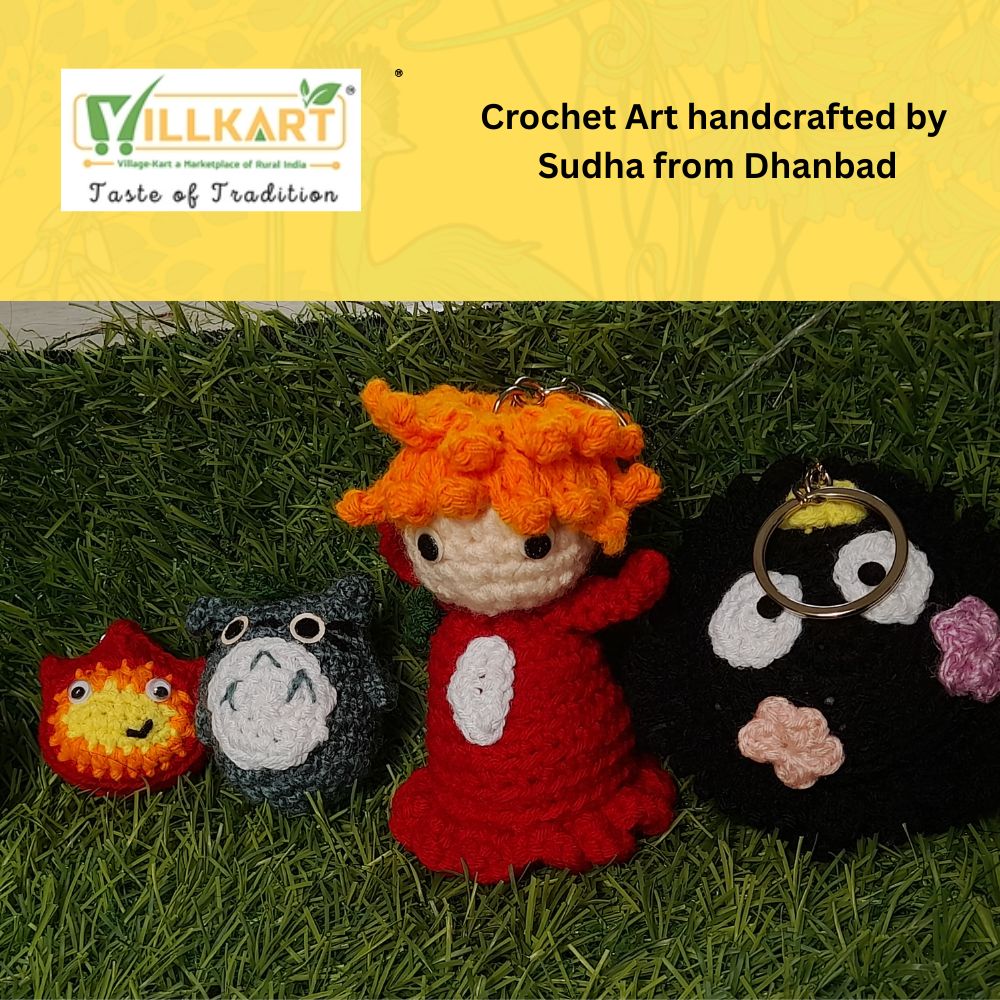 Handcrafted Crochet Ghibli Characters – Cute, Collectible, and Gift-Ready