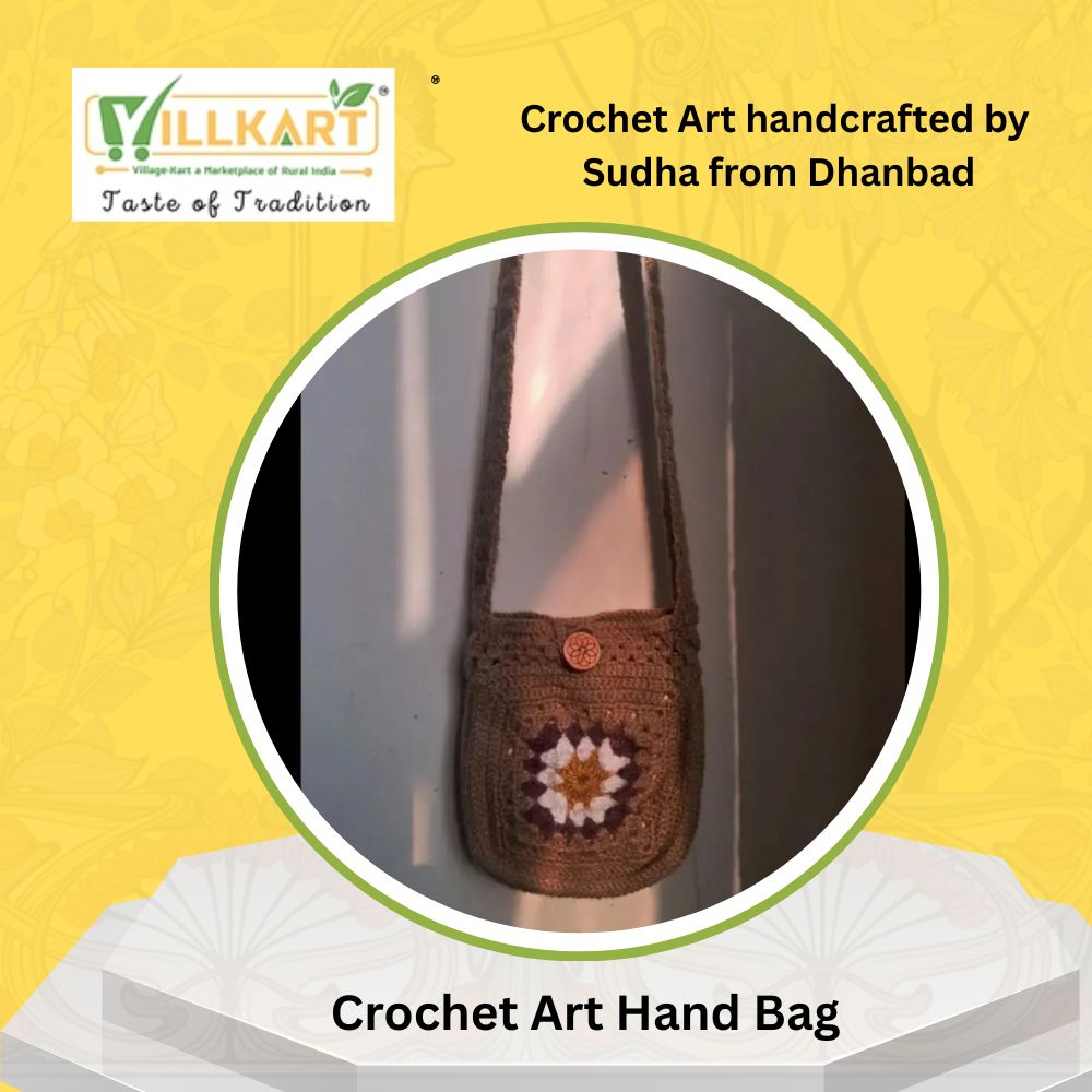 Hand Bag - Crochet Art