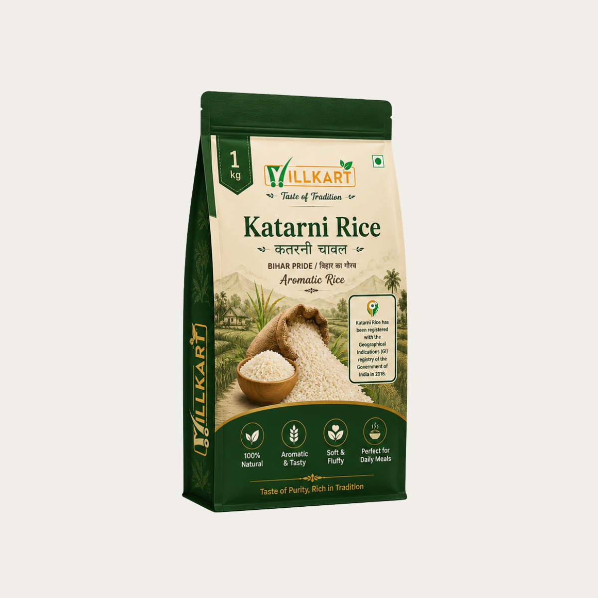 Premium Bhagalpuri Katarni Rice | Small Pack