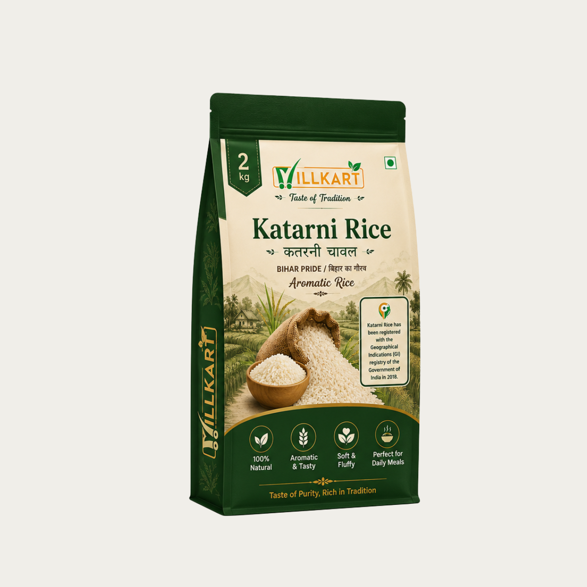 Premium Bhagalpuri Katarni Rice | Small Pack