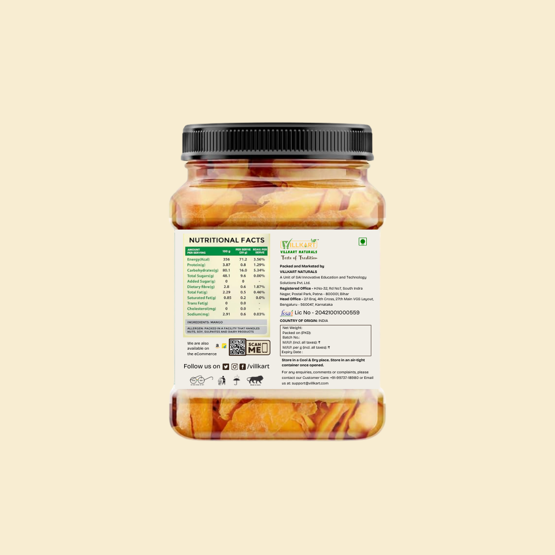 Dehydrated Mango Slices