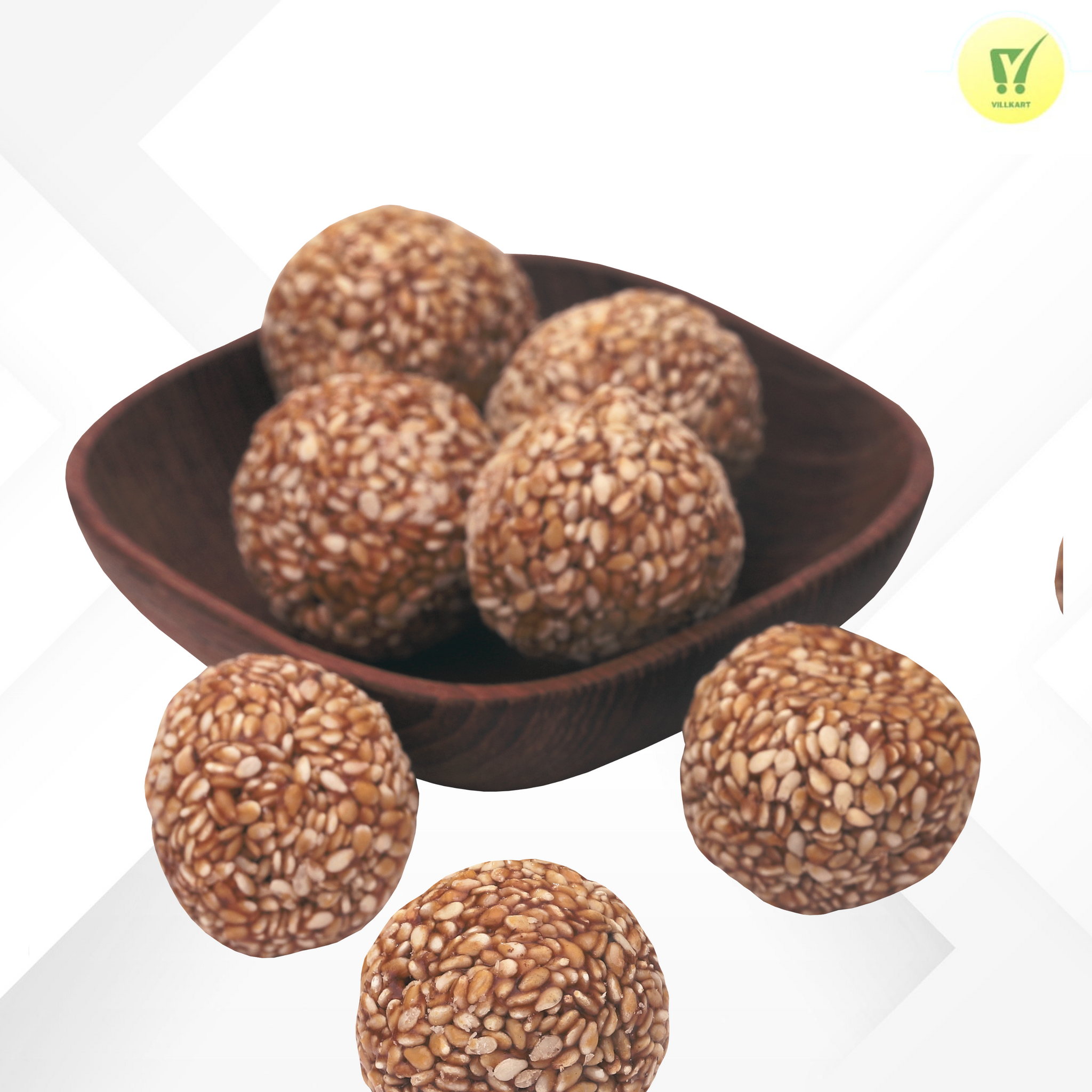 Flax_Seeds_Jaggery_Laddu | Villkart
