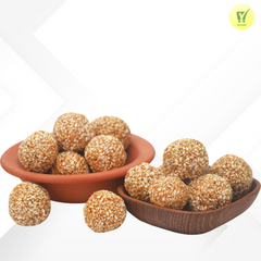 Flax Seeds Jaggery Laddu (400gm Box)