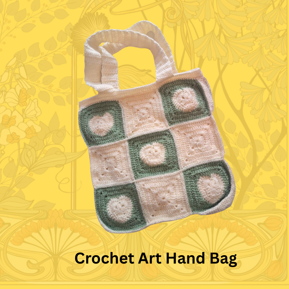 Hand Bag - Crochet Art