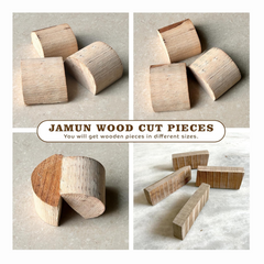 Jamun Wood Tank Purifier - Natural Water Cleaner for Diabetics, Algae & Germ Control