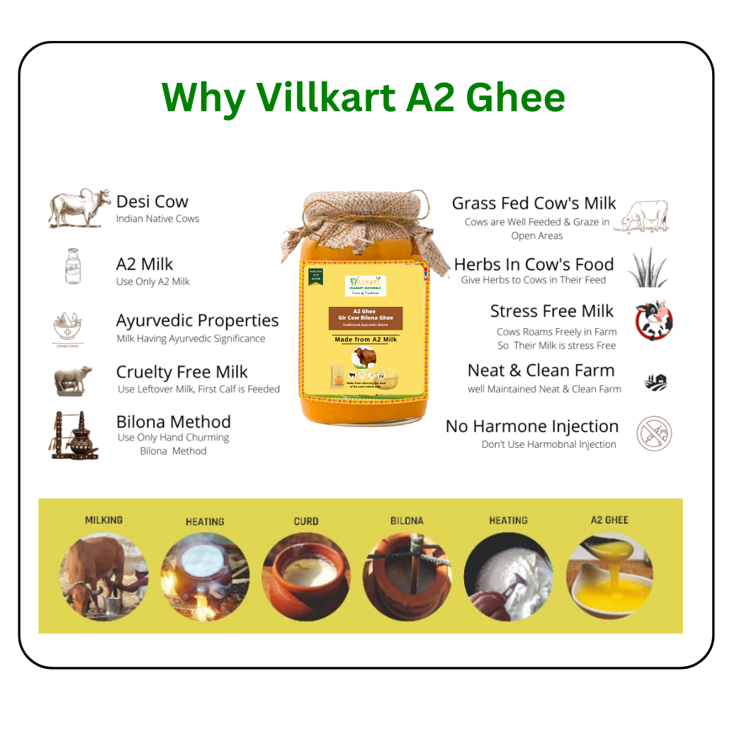 A2 Gir Cow Bilona Ghee