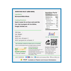 Barnyard Millet Rice