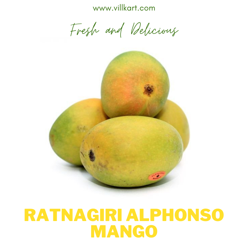 Buy Ratnagiri Alphonso Mango Online | Ratnagiri Hapus Mango | Villkart