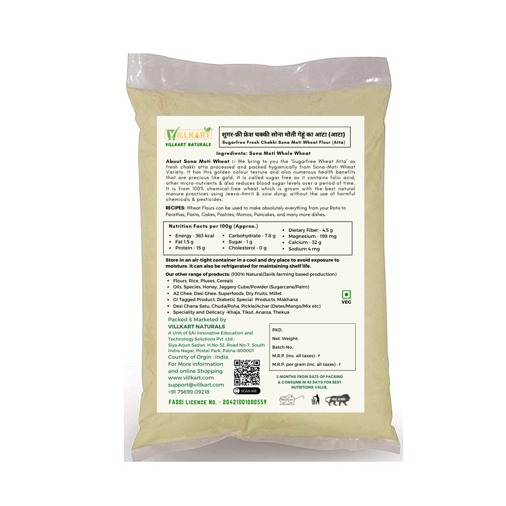Sona Moti Chakki Wheat Flour/Atta