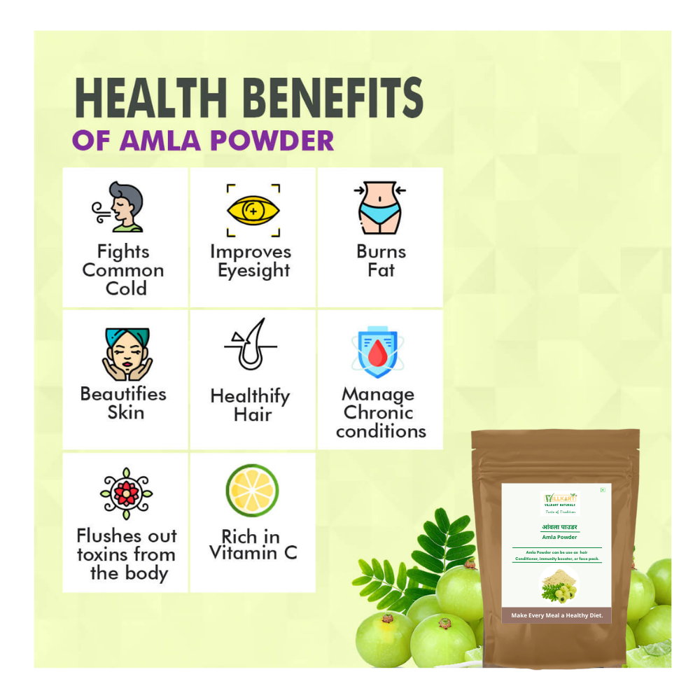 Amla (Gooseberry) Powder for Hair Growth