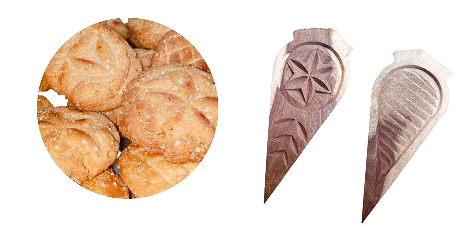 Thekua Mould/Khajoor Mould/Thekua Sancha (Brown)