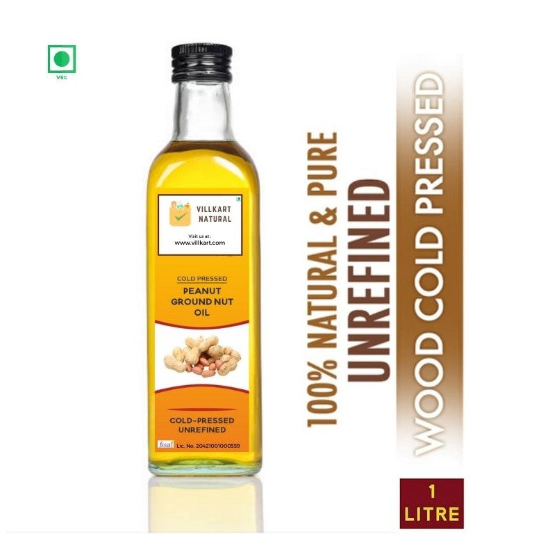 Cold Pressed Peanut (Groundnut) Oil 1l