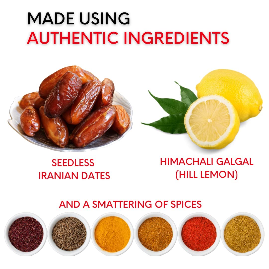 Dates Pickle - Natural, Homemade, No Preservatives