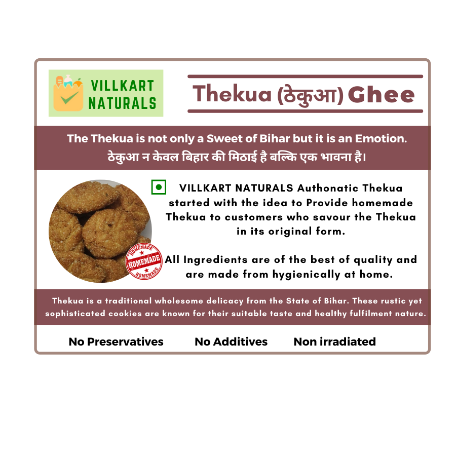 Bihari Thekua in Ghee