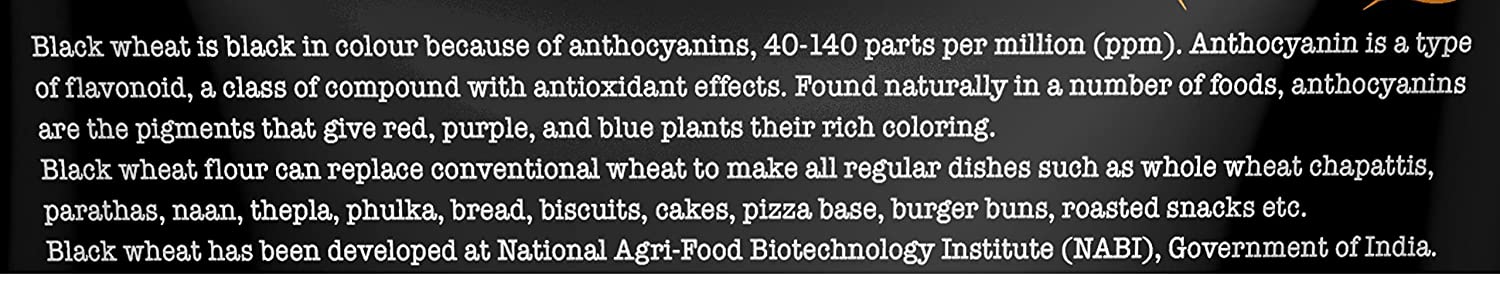 Black Wheat Flour Naturally Grown