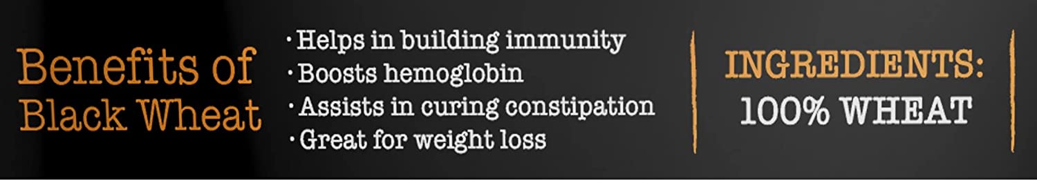 Black Wheat Flour Naturally Grown